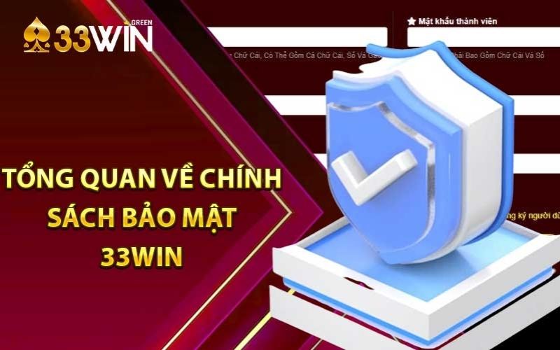 Vài nội dung cơ bản trong chính sách bảo mật 33win