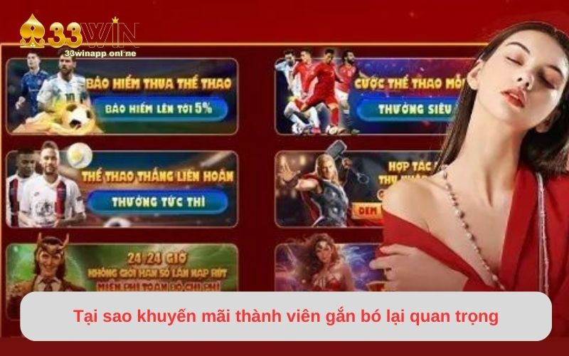 Khuyến mãi thành viên gắn bó nhằm tạo ra sự kết nối chặt chẽ
